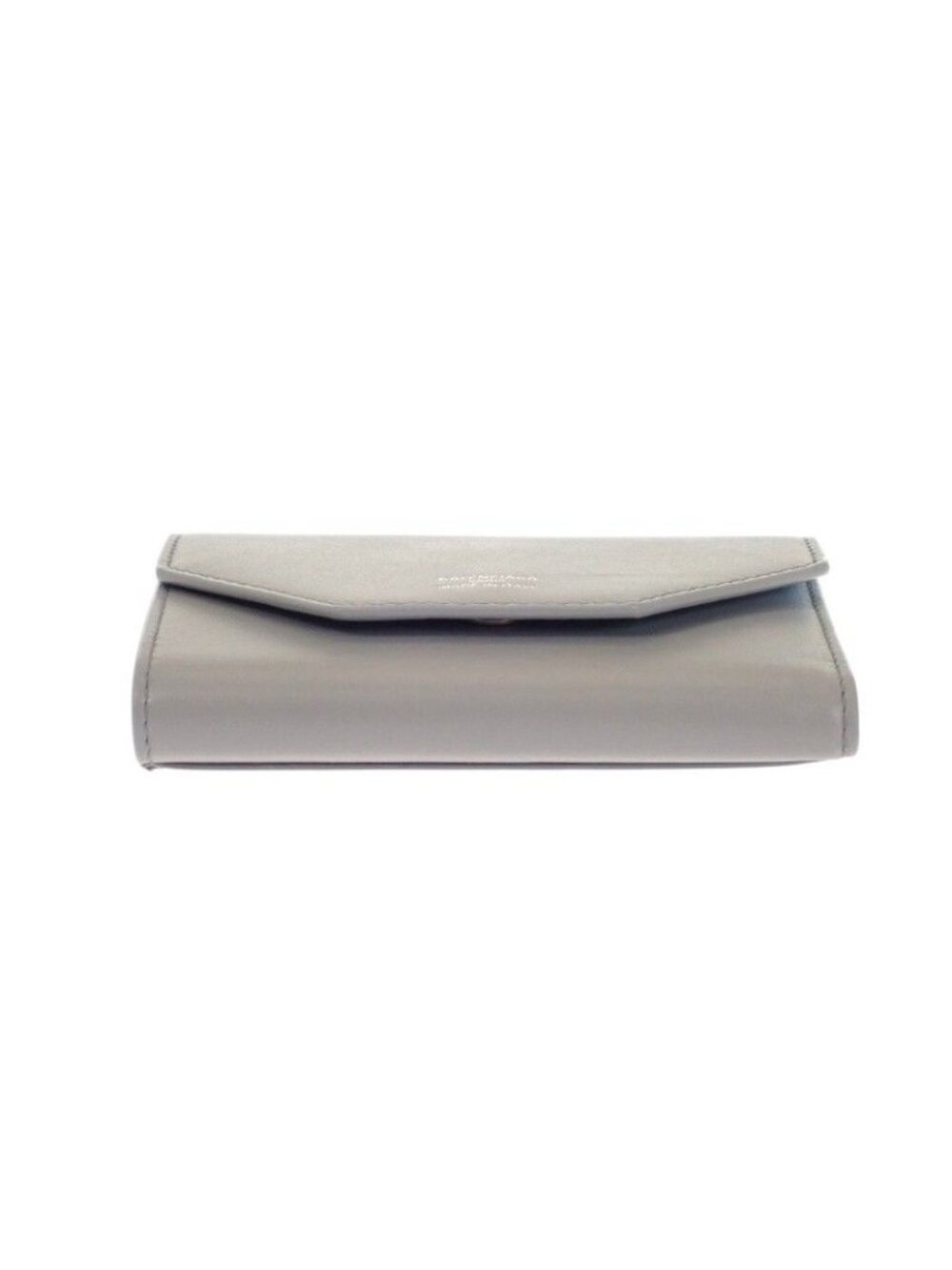 Balenciaga Envelope Mini Wallet Trifold Calf Gray Blue Silver - Picture 7 of 15
